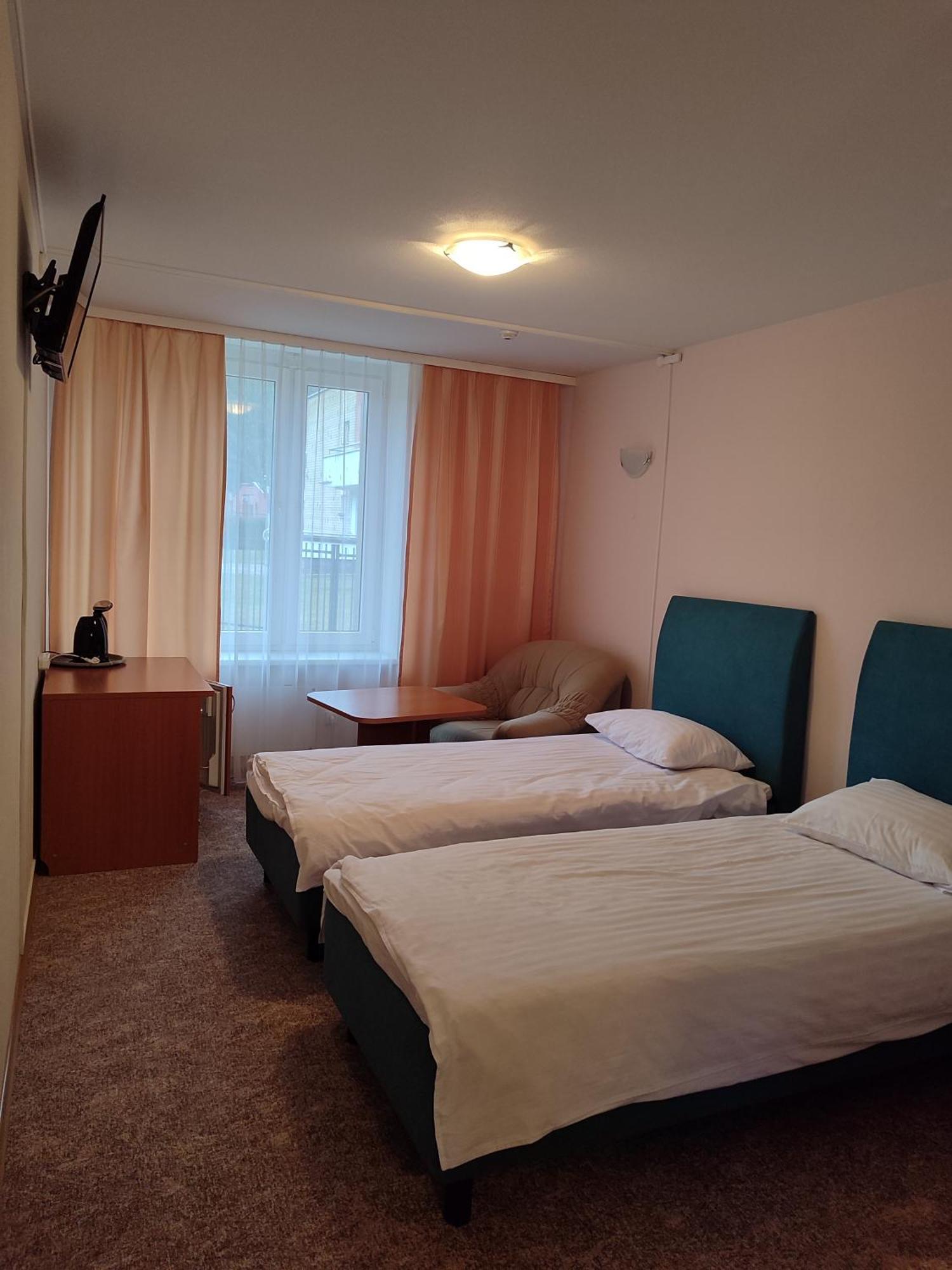 Hotel Visagino Parkas Visaginas Esterno foto